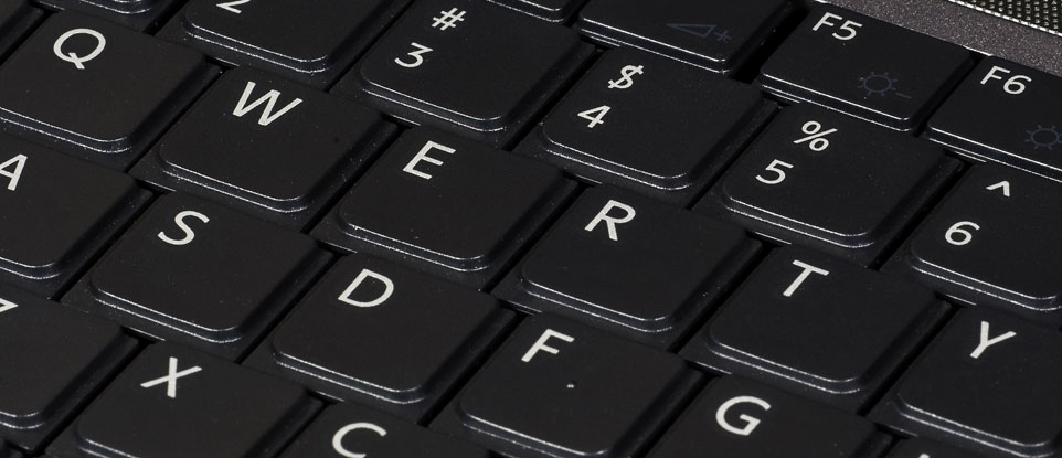 QWERTY keyboard design